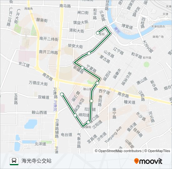329路 bus Line Map