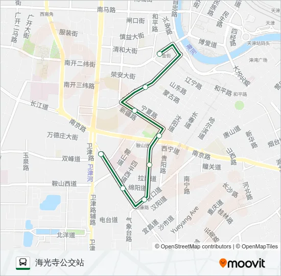329路 Bus Line Map