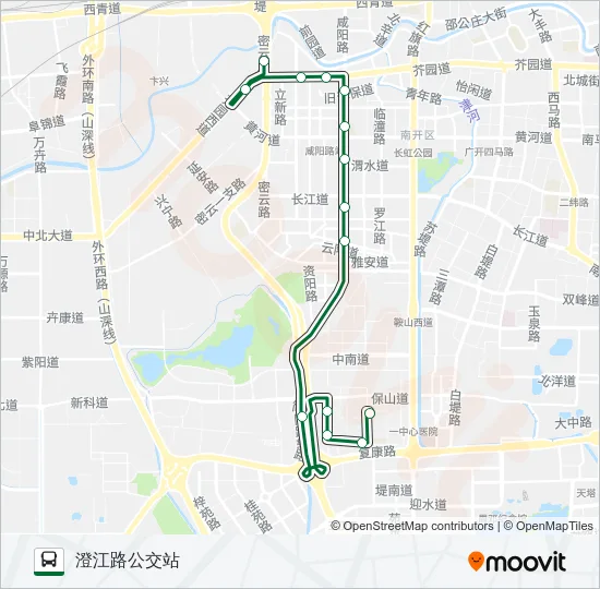 330路 Bus Line Map