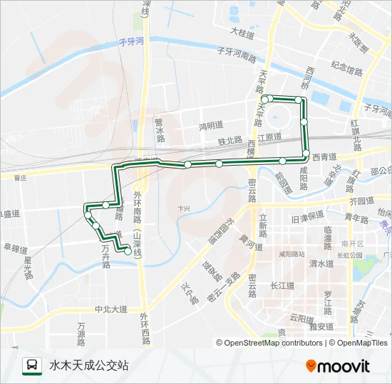 350路 Bus Line Map