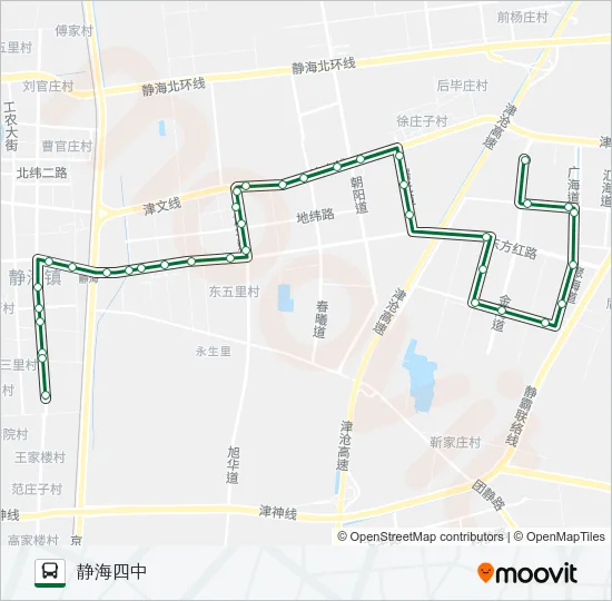 581路 Bus Line Map