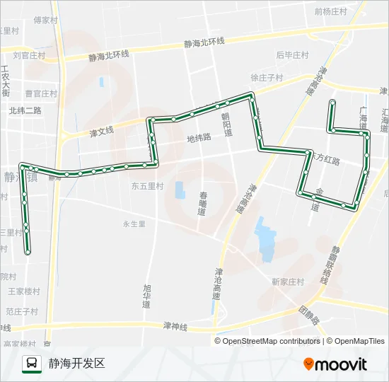 581路 Bus Line Map