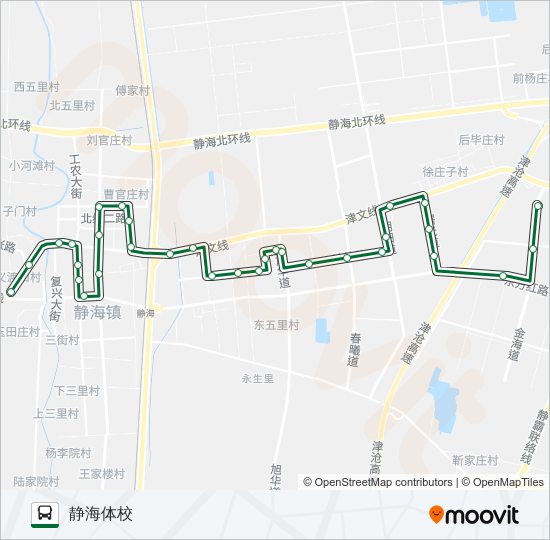 582路 bus Line Map