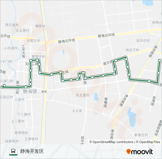 582路 Bus Line Map