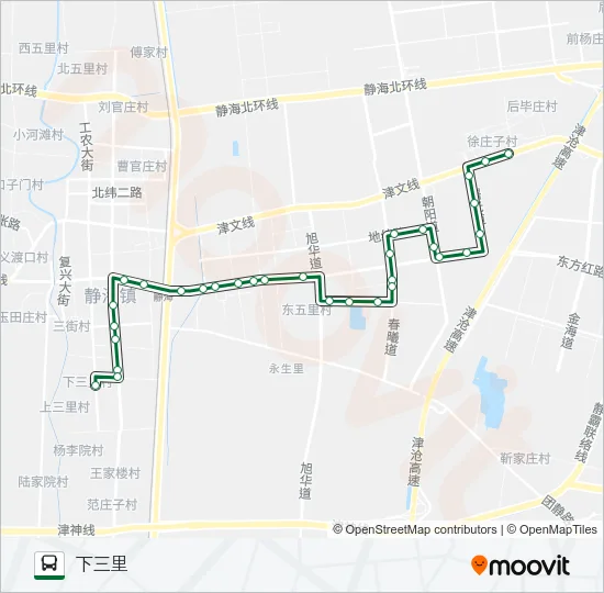 583路 Bus Line Map
