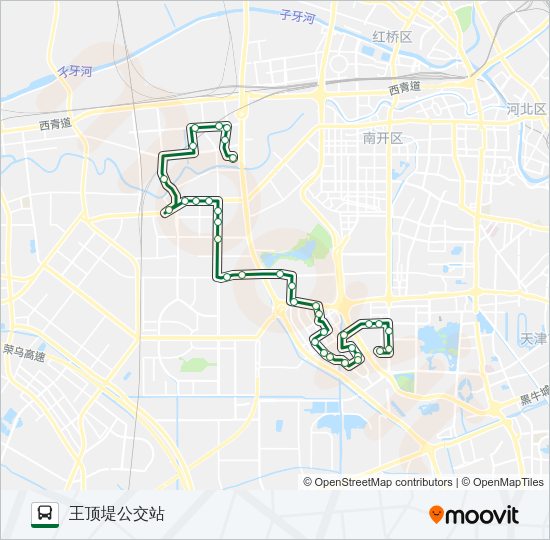 公交616路的线路图