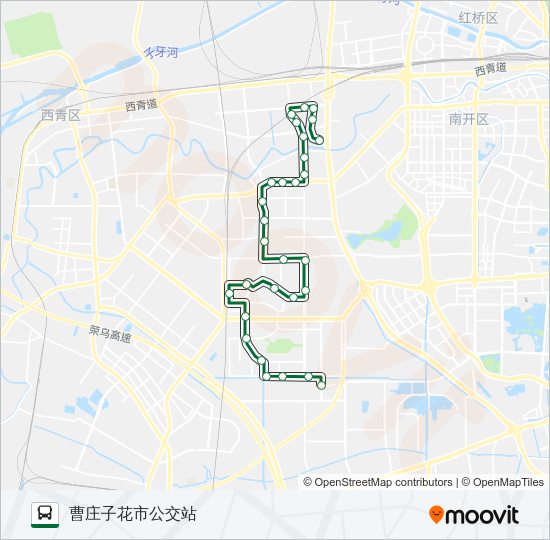 公交620路的线路图