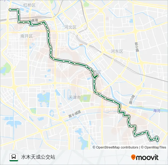 631路 Bus Line Map