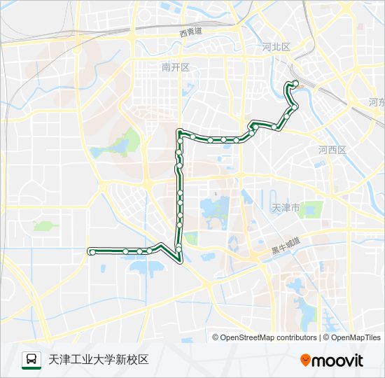 650路 bus Line Map