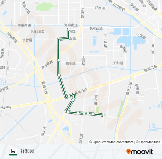 公交667路的线路图