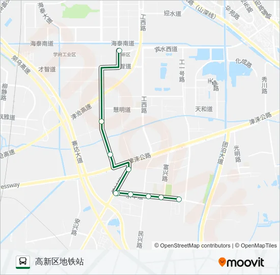 667路 Bus Line Map