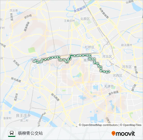 669路 Bus Line Map