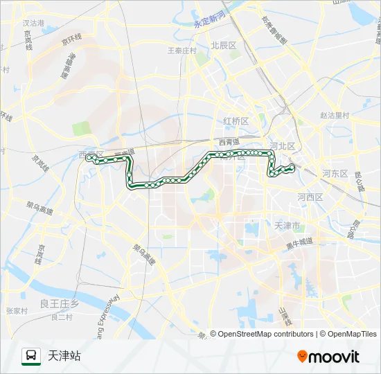 672路 Bus Line Map