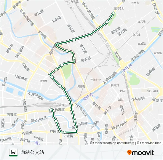 683路 Bus Line Map