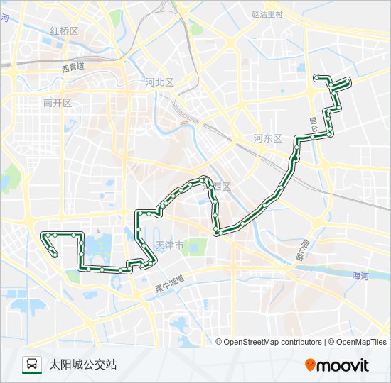 685路 bus Line Map