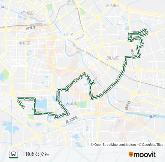 685路 Bus Line Map