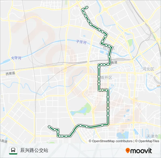700路 Bus Line Map