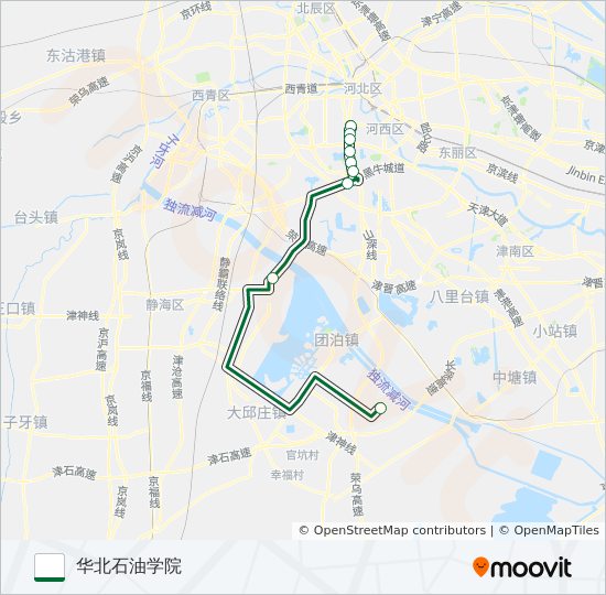 710路 bus Line Map