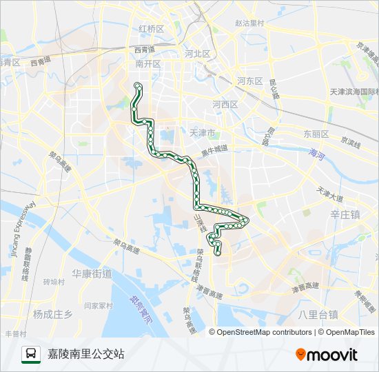 711路 bus Line Map