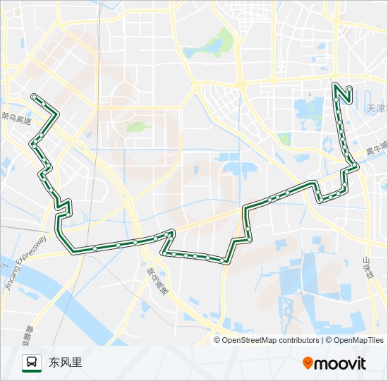 712路 bus Line Map