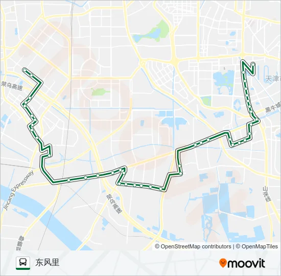 712路 Bus Line Map