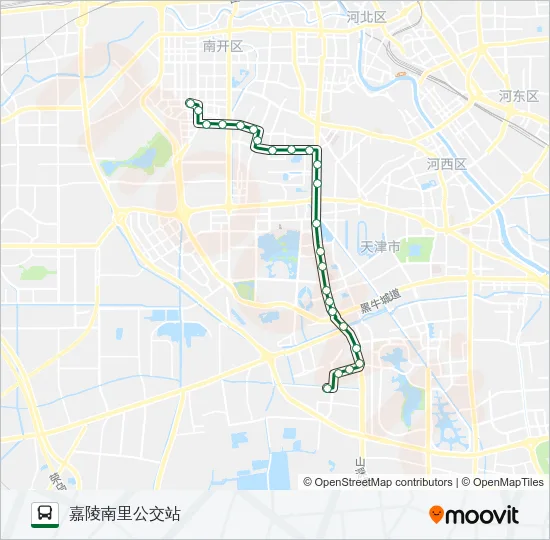 713路 Bus Line Map
