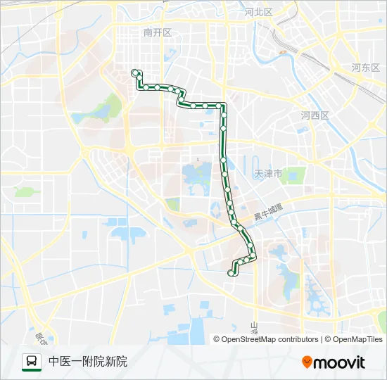 713路 Bus Line Map