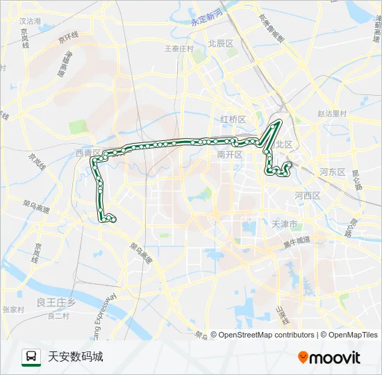 824路 Bus Line Map