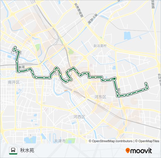 861路 bus Line Map