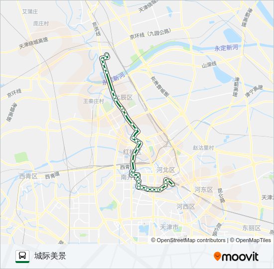 961路 bus Line Map