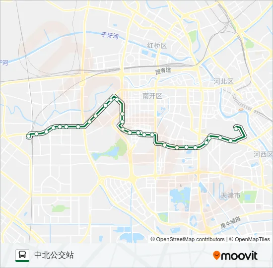 临851路 Bus Line Map