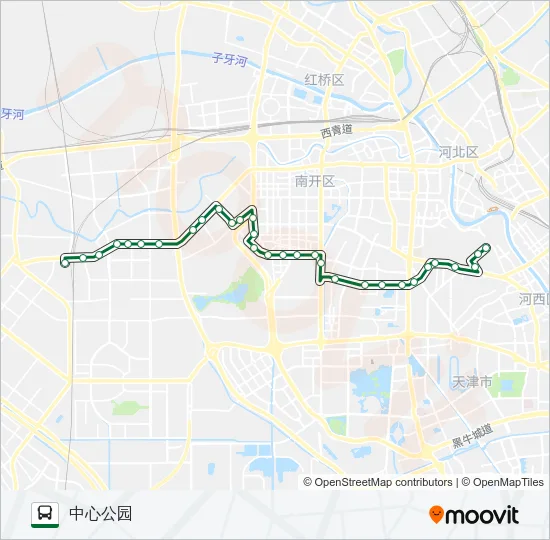 临851路 Bus Line Map