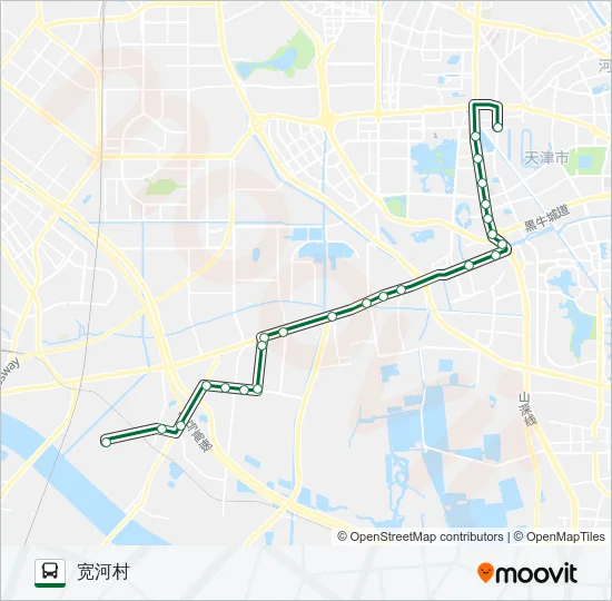157路区间 Bus Line Map