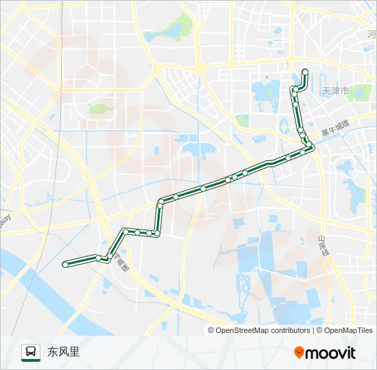 157路区间 Bus Line Map