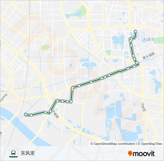 157路大圈 bus Line Map