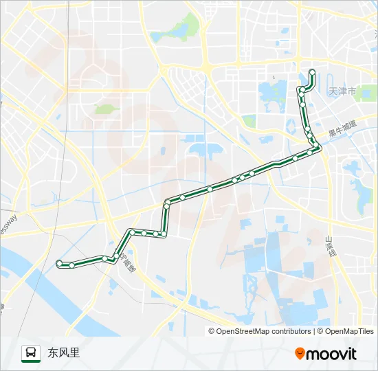 157路大圈 Bus Line Map