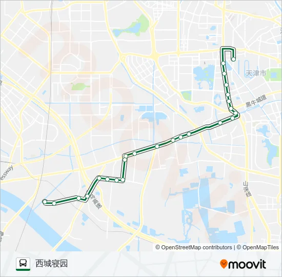 157路大圈 Bus Line Map