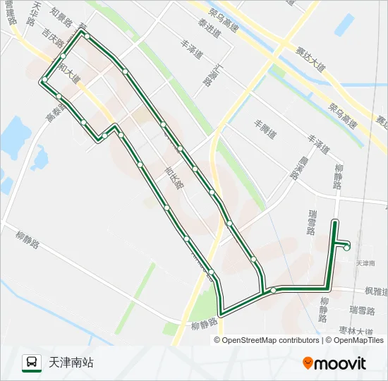 312路内环 Bus Line Map