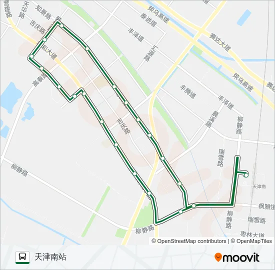 312路外环 Bus Line Map