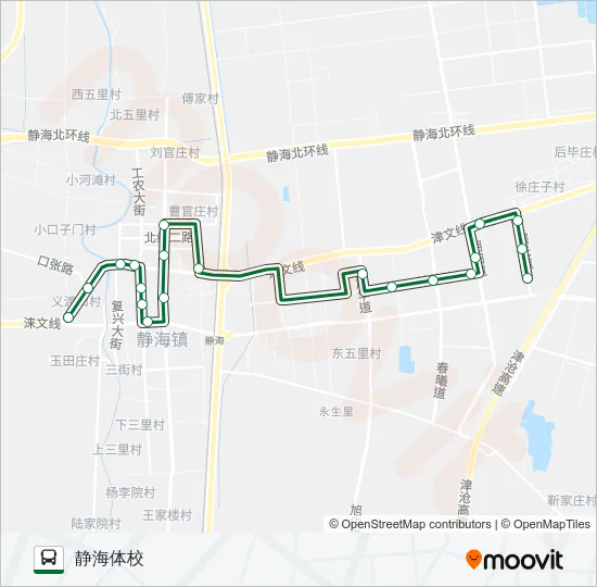 582路区间 Bus Line Map
