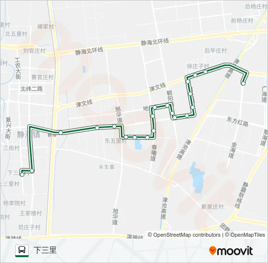 583路大圈 Bus Line Map
