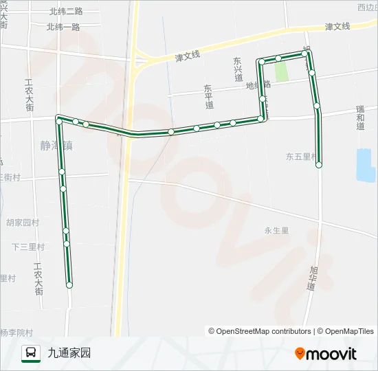 583路支线 Bus Line Map