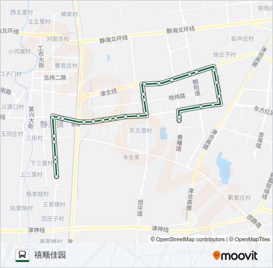 581路晚班线 bus Line Map
