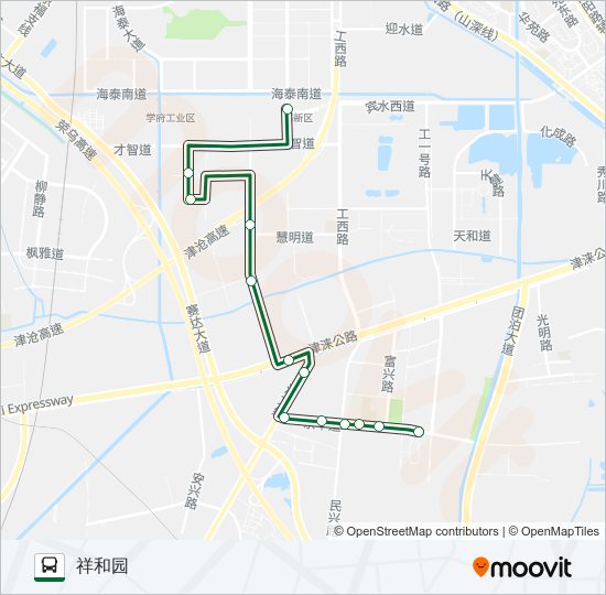 667路高峰线 bus Line Map