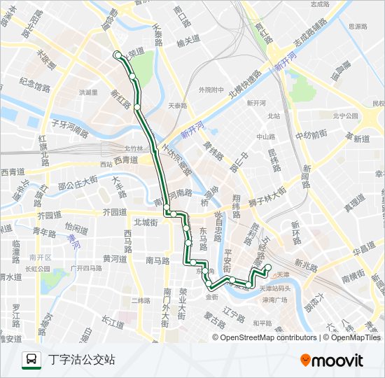 5路 bus Line Map