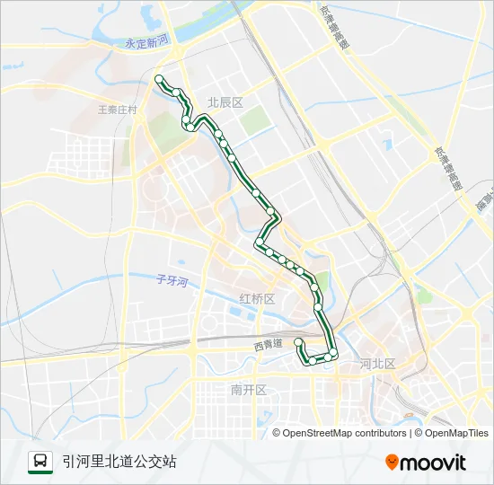 10路 Bus Line Map