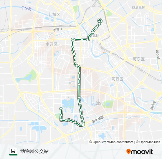 12路 Bus Line Map