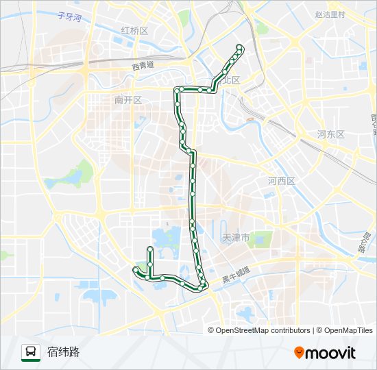 公交12路的线路图