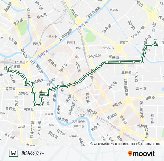 15路 Bus Line Map