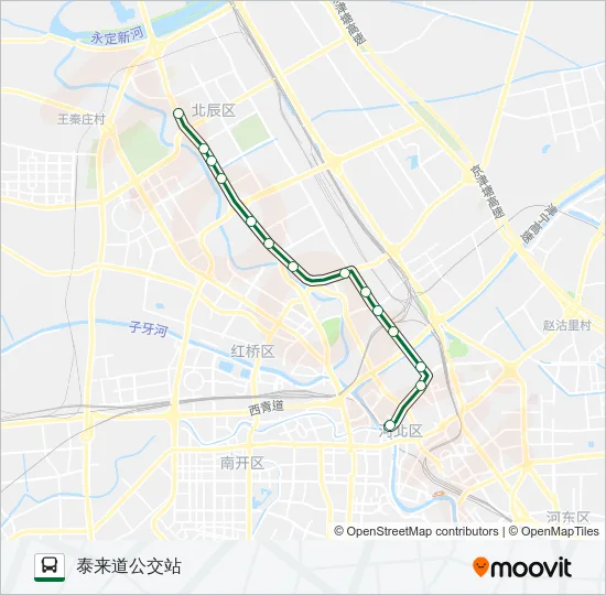 18路 Bus Line Map